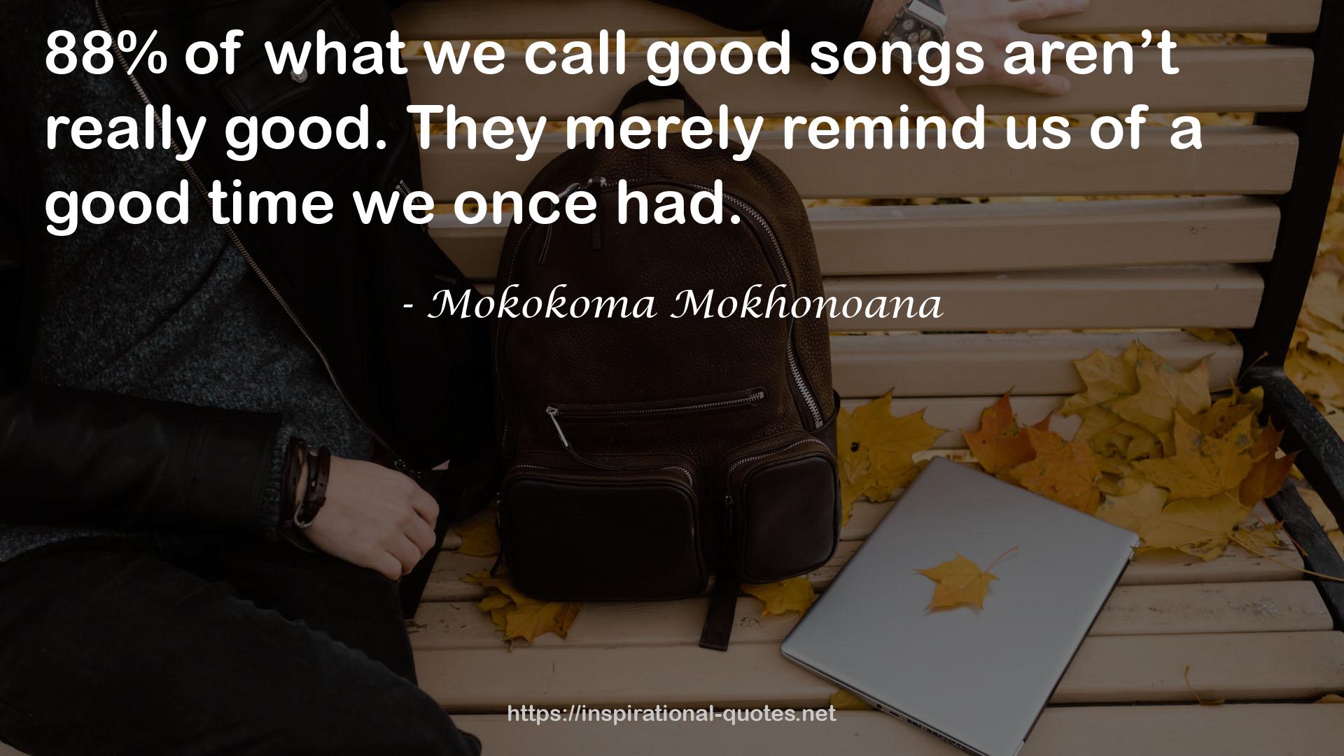 good songs  QUOTES