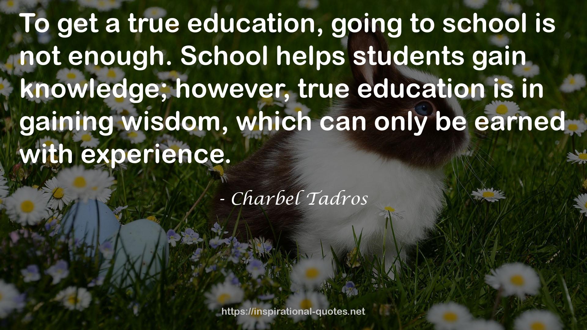 true education  QUOTES