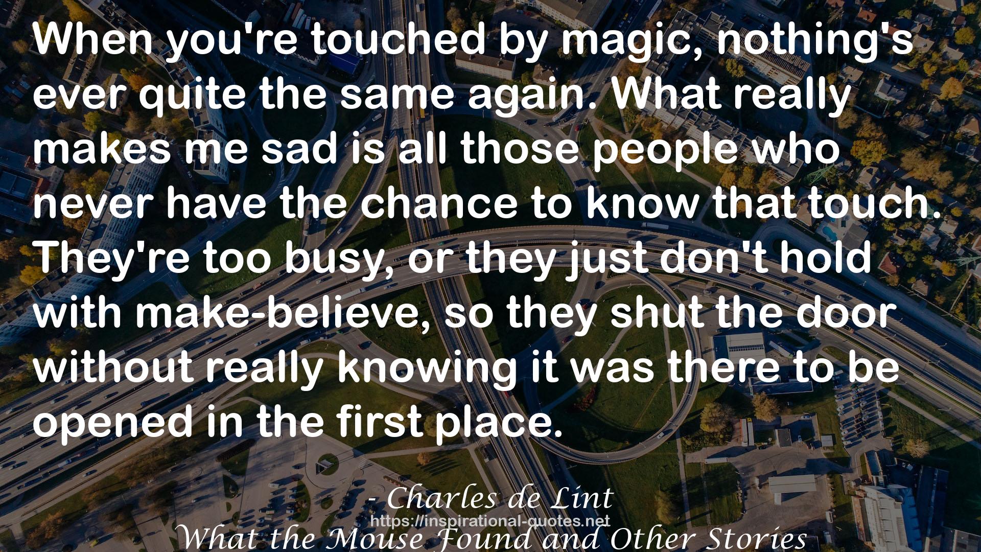 What the Mouse Found and Other Stories QUOTES