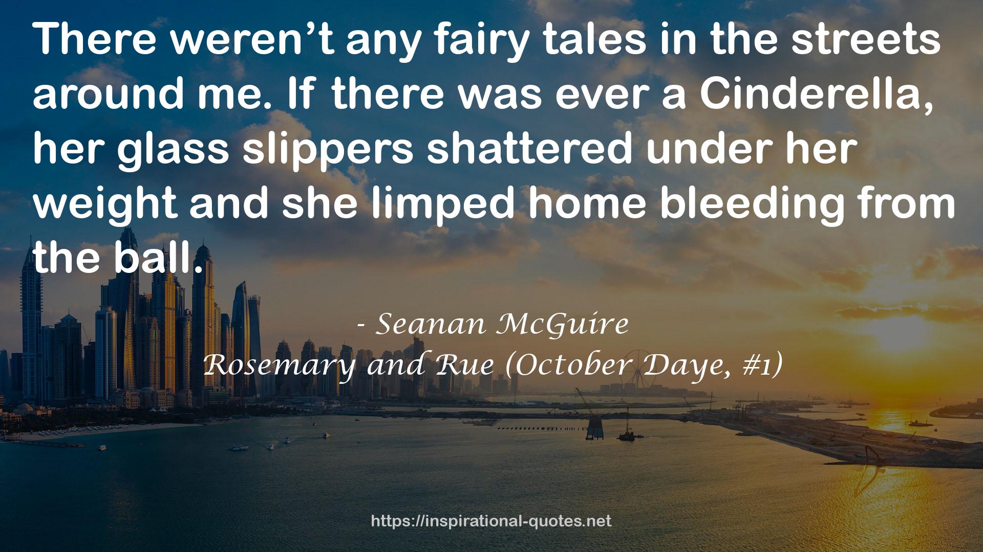 Rosemary and Rue (October Daye, #1) QUOTES