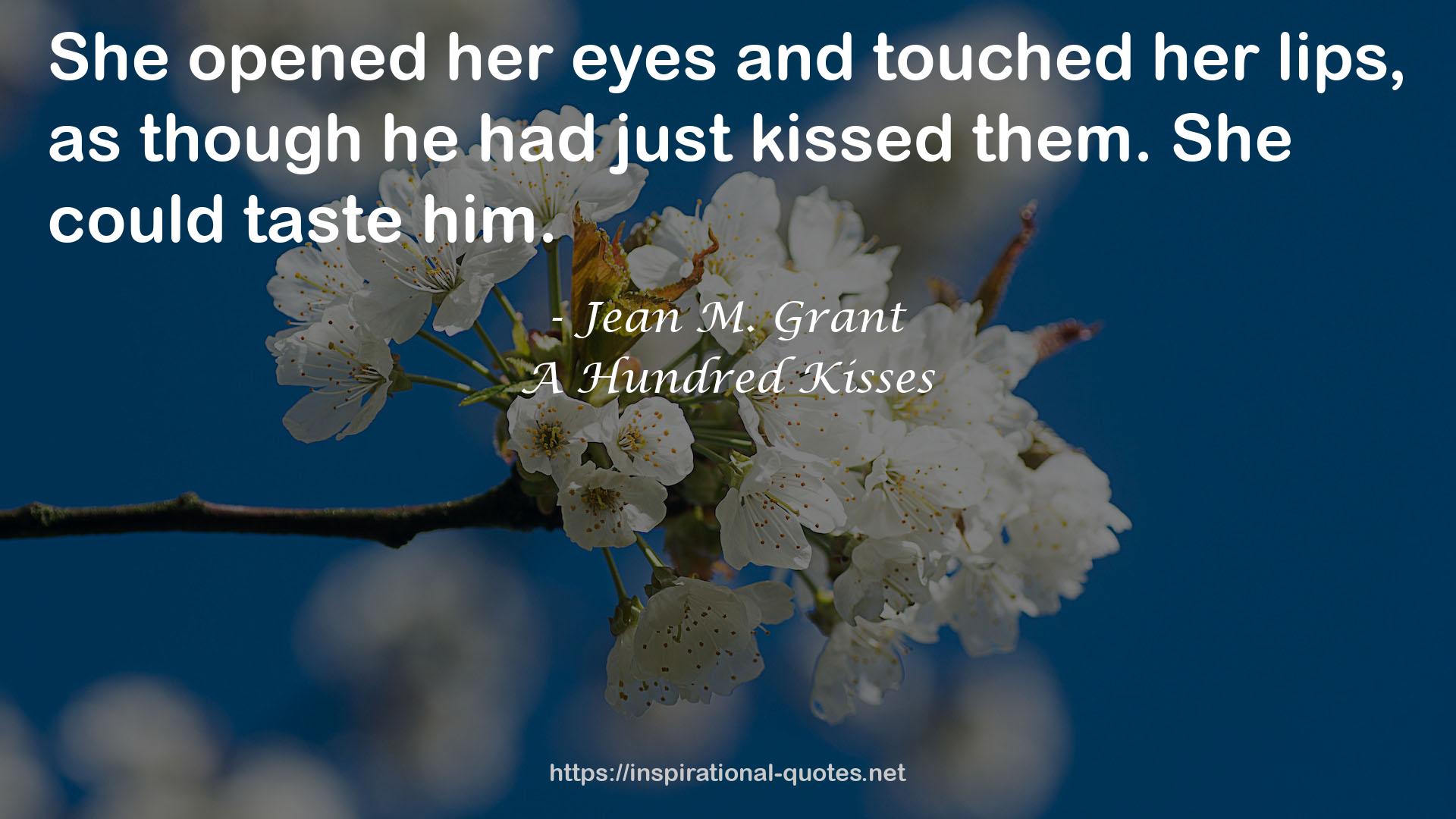 A Hundred Kisses QUOTES