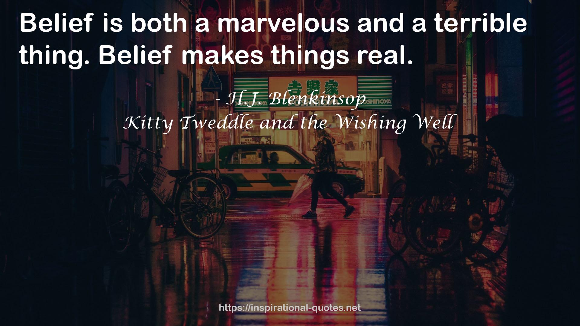 Kitty Tweddle and the Wishing Well QUOTES
