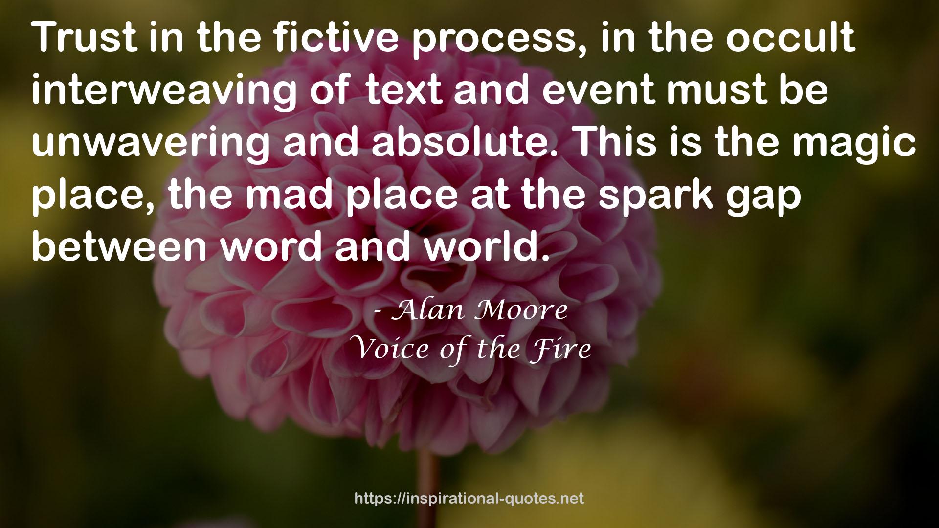 the spark gap  QUOTES