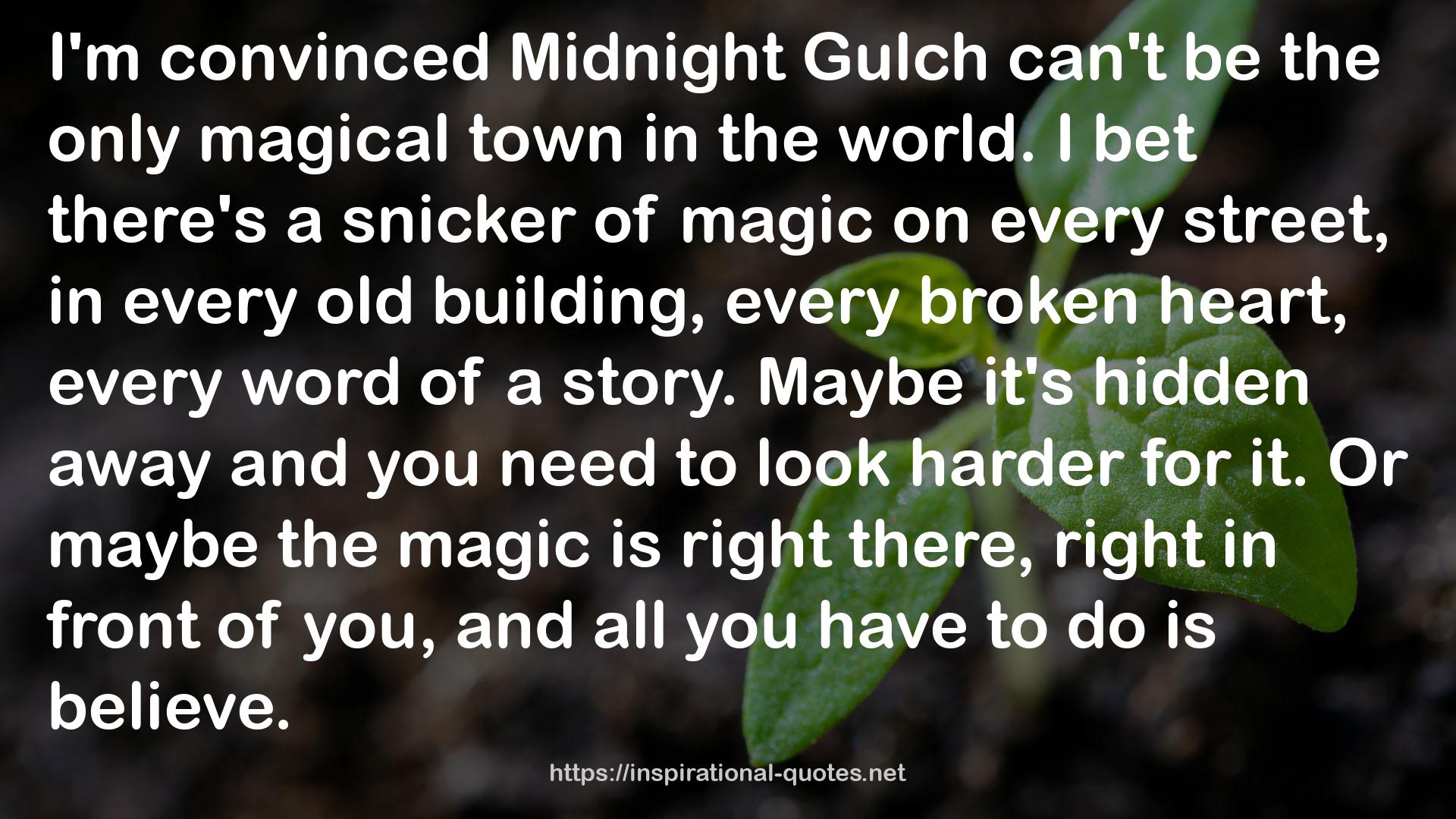 Gulch  QUOTES