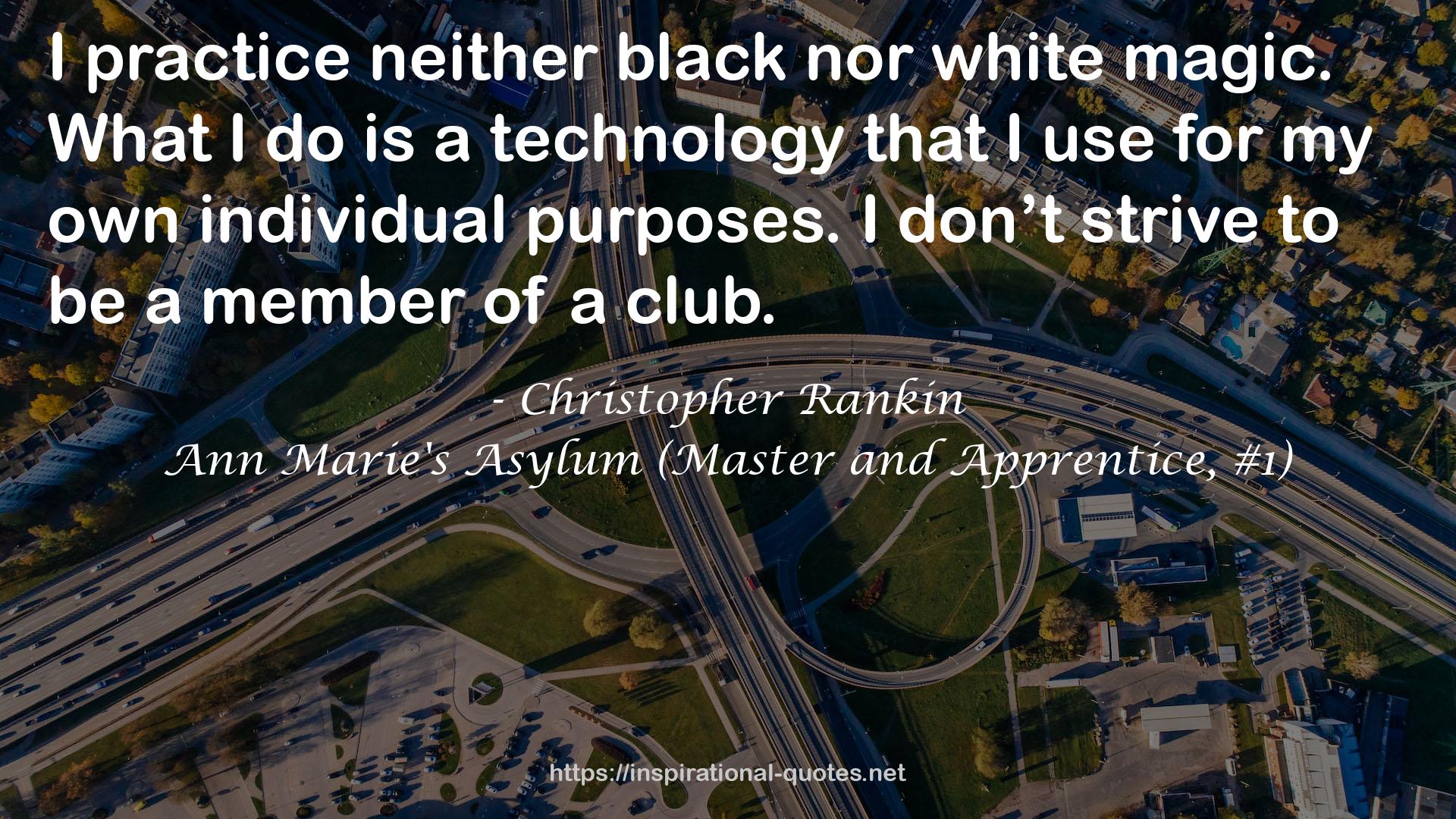 Christopher Rankin QUOTES
