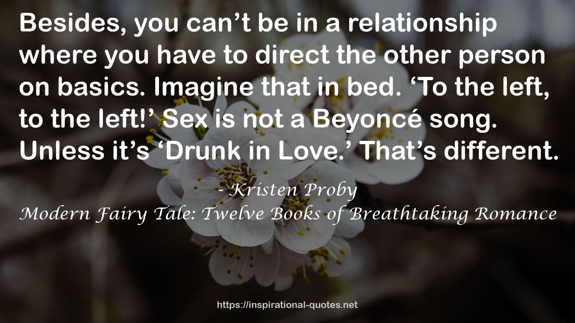 Modern Fairy Tale: Twelve Books of Breathtaking Romance QUOTES