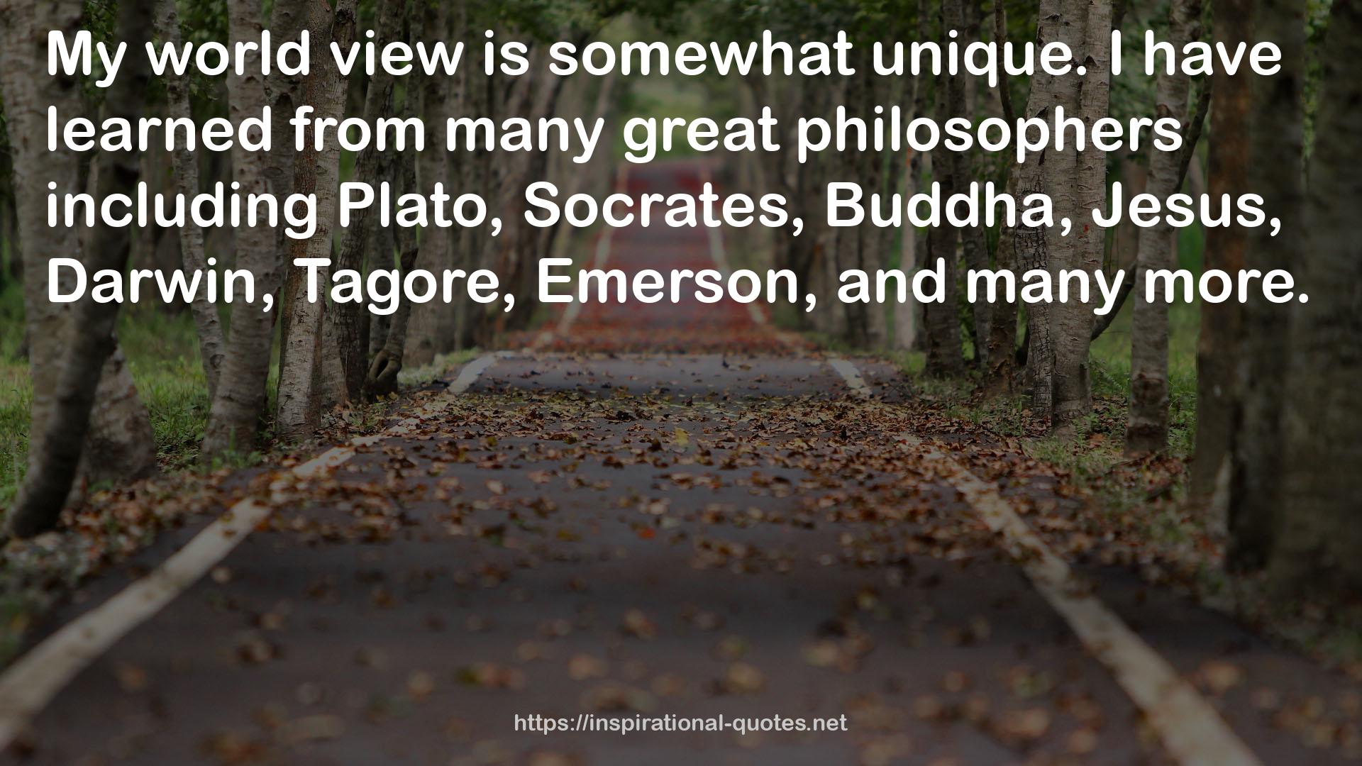 many great philosophers  QUOTES