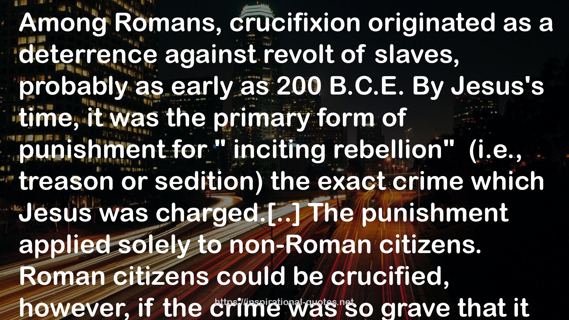 non-Roman  QUOTES