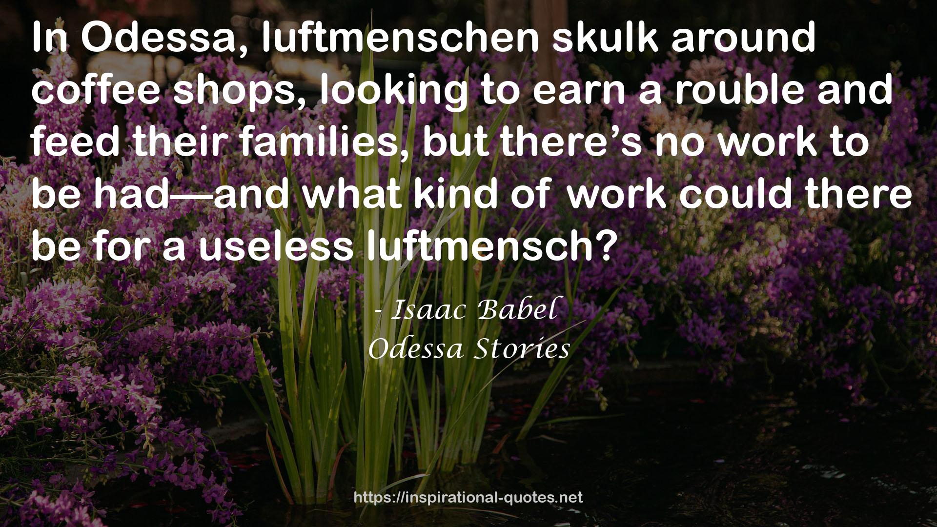 Odessa Stories QUOTES