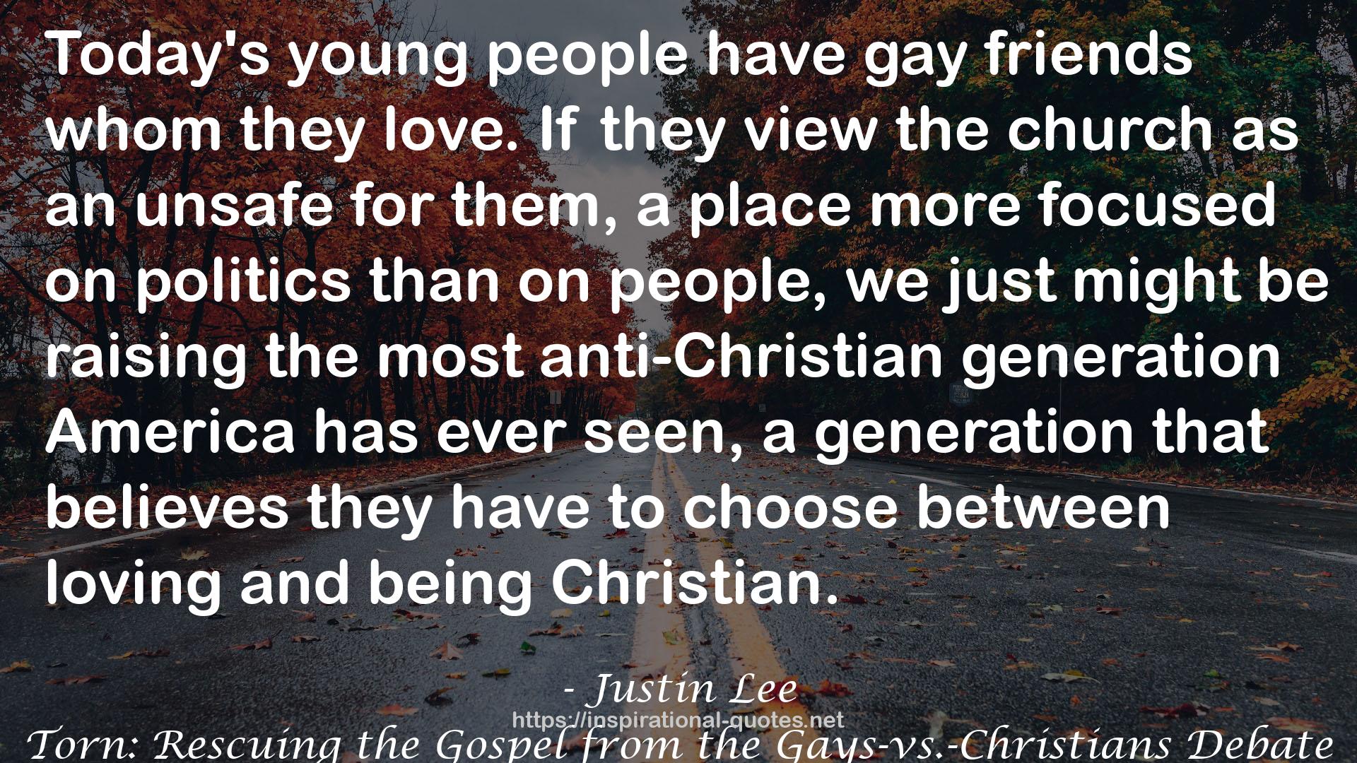 the most anti-Christian generation  QUOTES