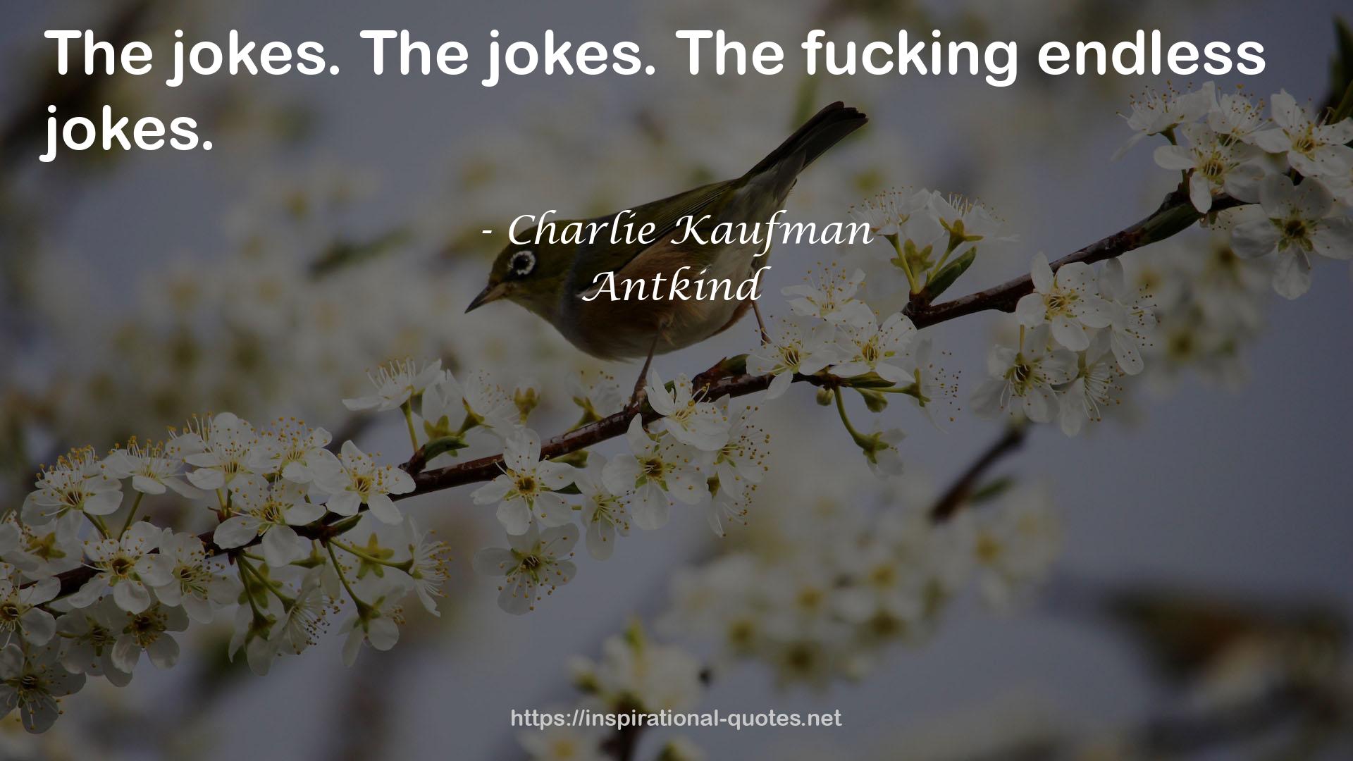 Charlie Kaufman QUOTES