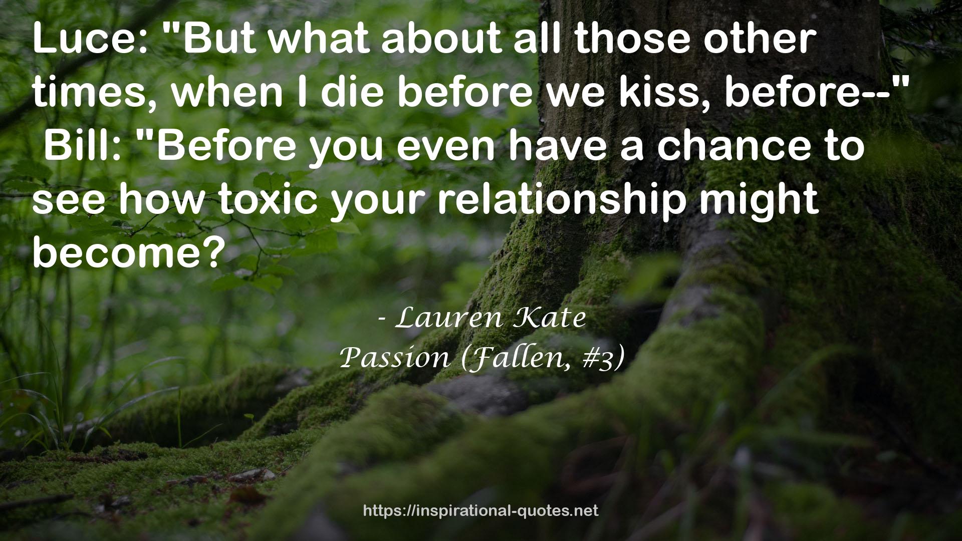 Passion (Fallen, #3) QUOTES