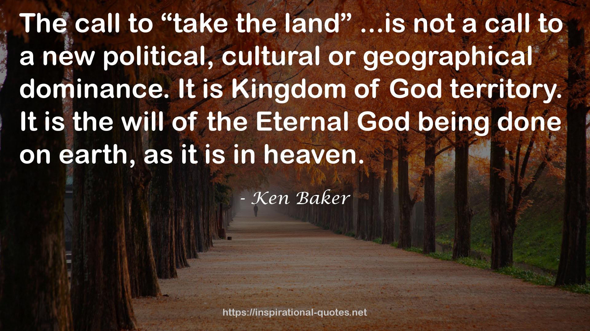 Ken Baker QUOTES