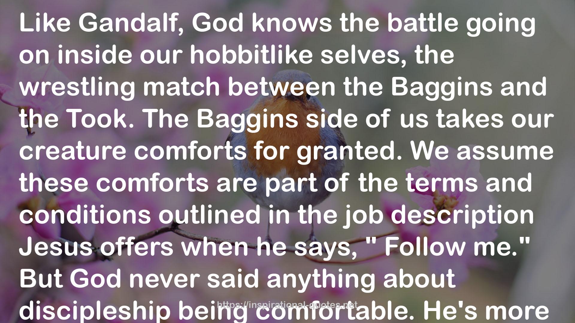 hobbitlike  QUOTES