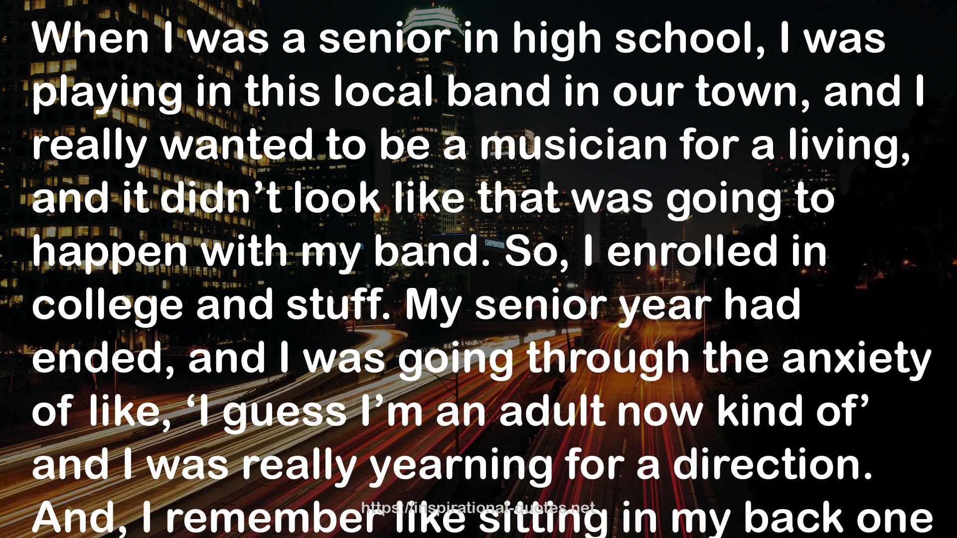 this local band  QUOTES