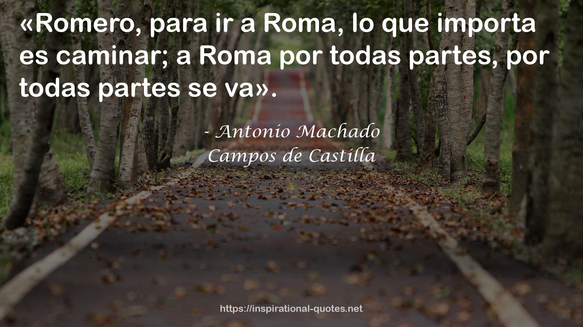 Campos de Castilla QUOTES