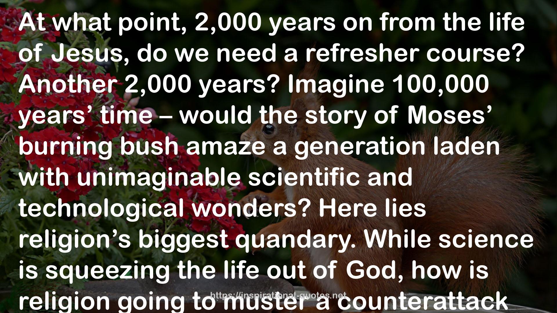 100,000 years’  QUOTES