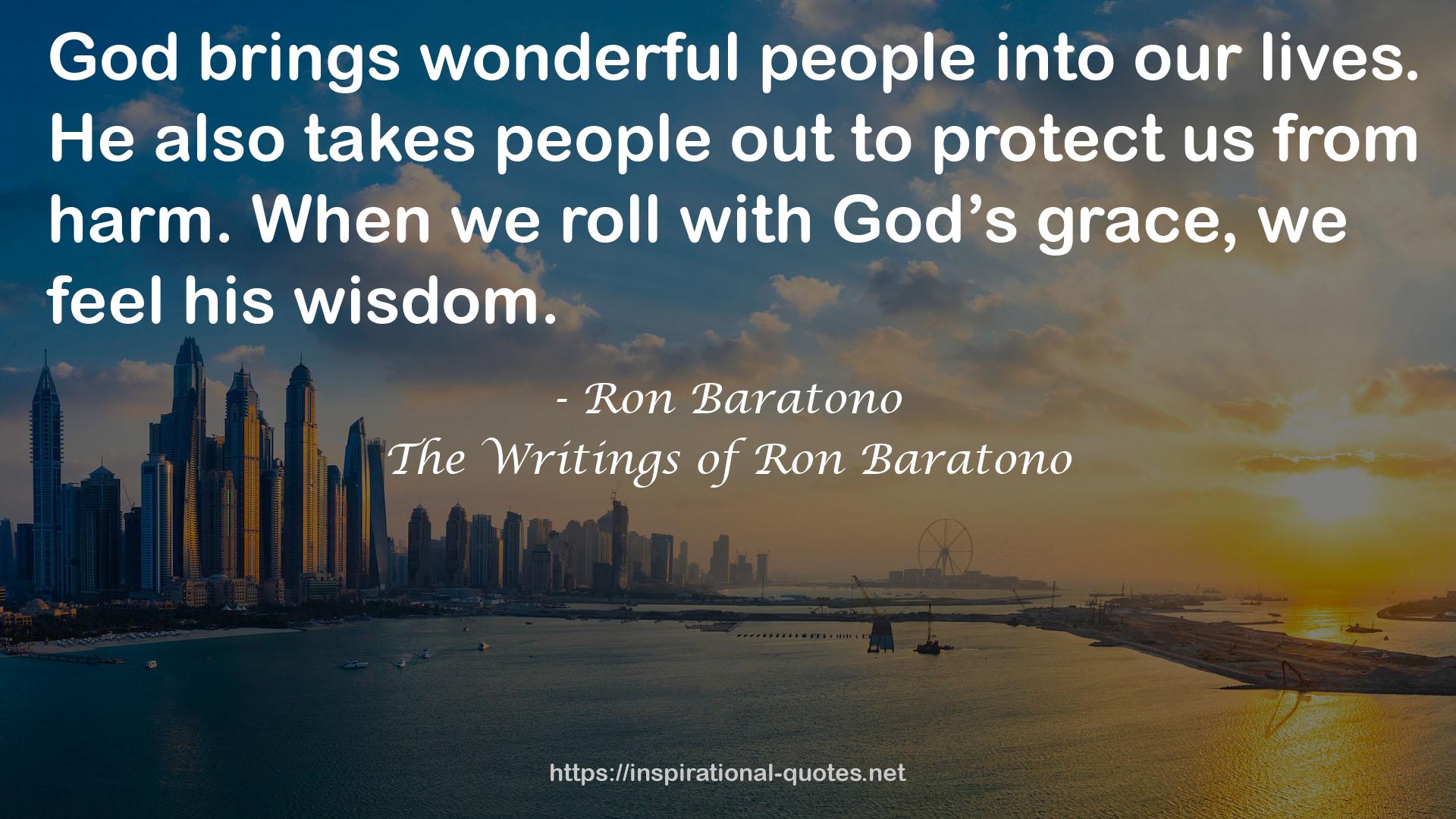 Ron Baratono QUOTES