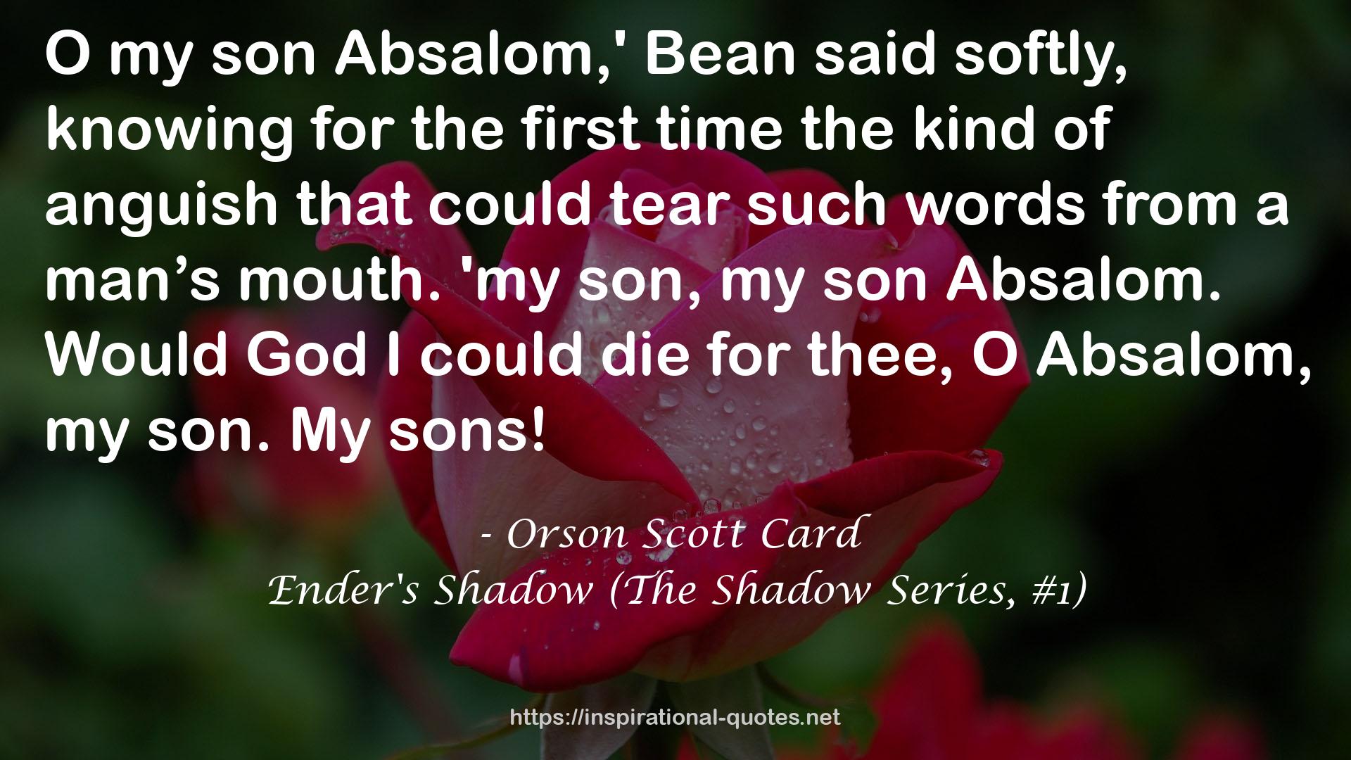 Orson Scott Card QUOTES