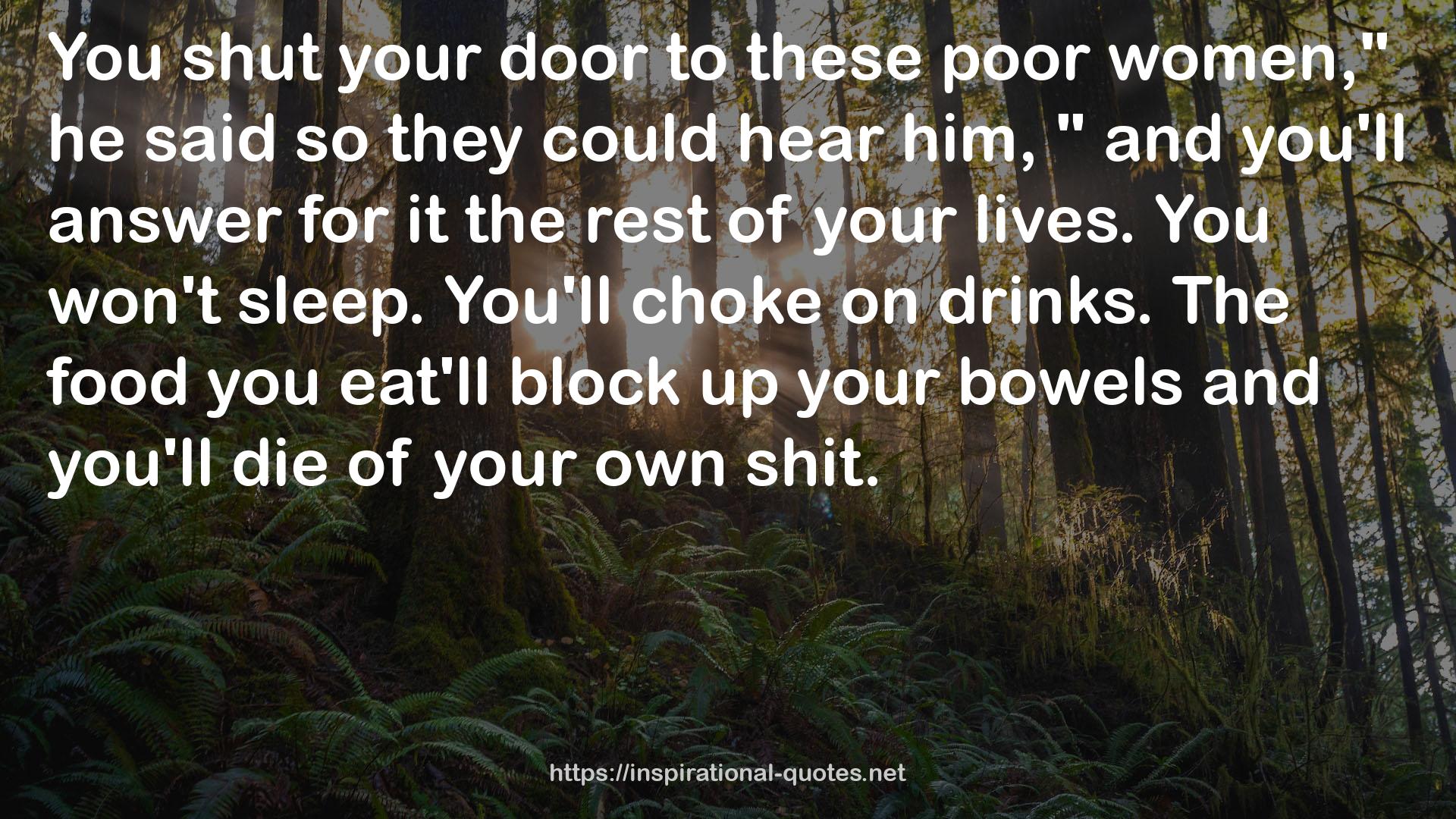 your door  QUOTES