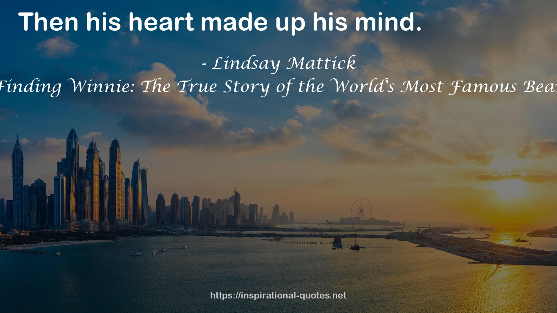 Lindsay Mattick QUOTES