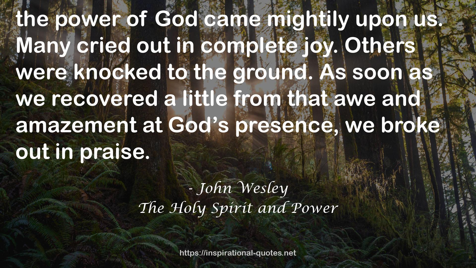 John Wesley QUOTES