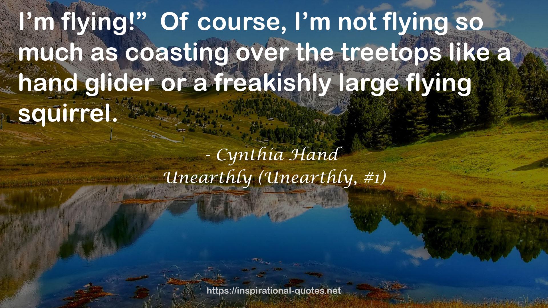 Unearthly (Unearthly, #1) QUOTES