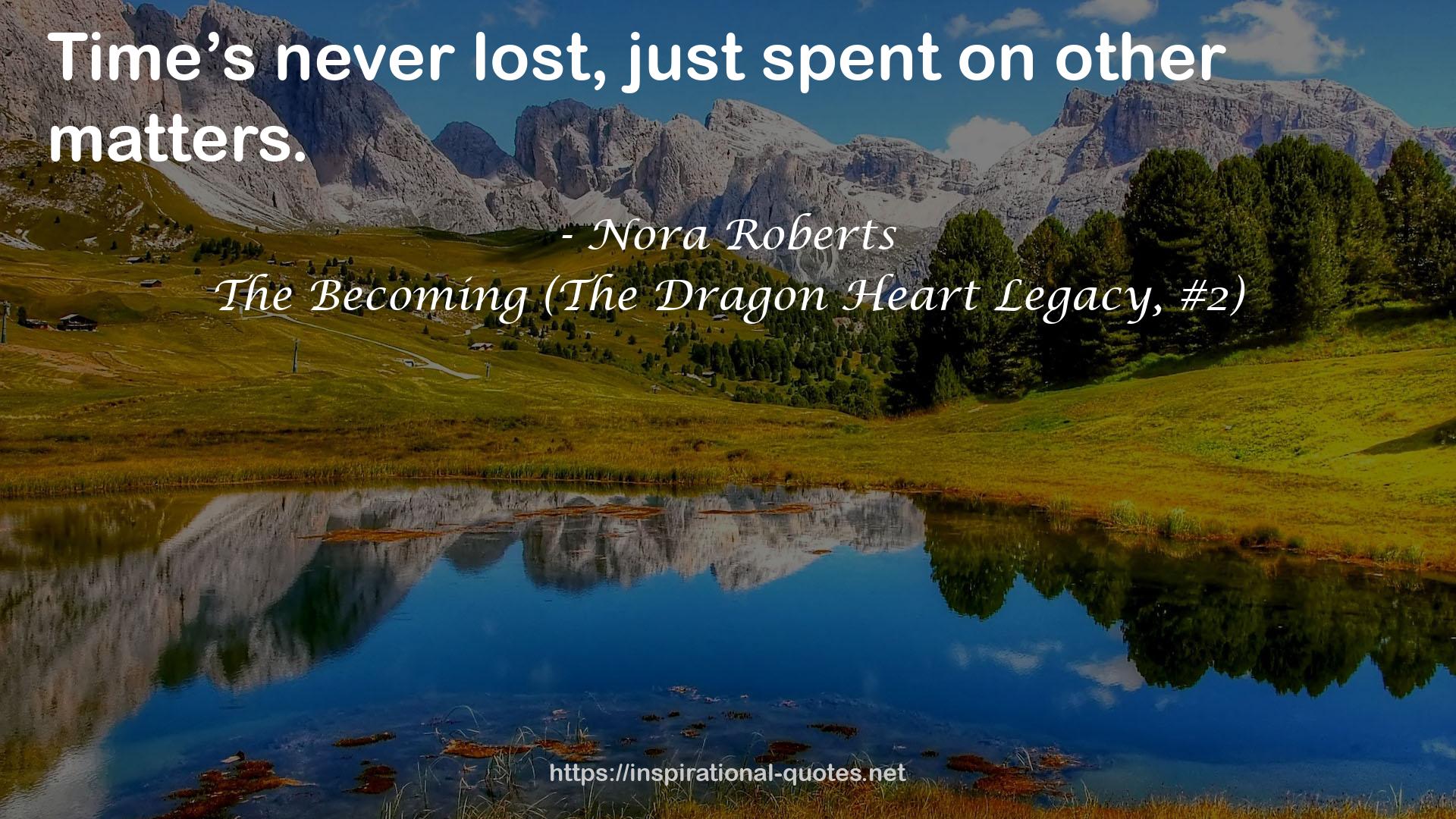 The Becoming (The Dragon Heart Legacy, #2) QUOTES