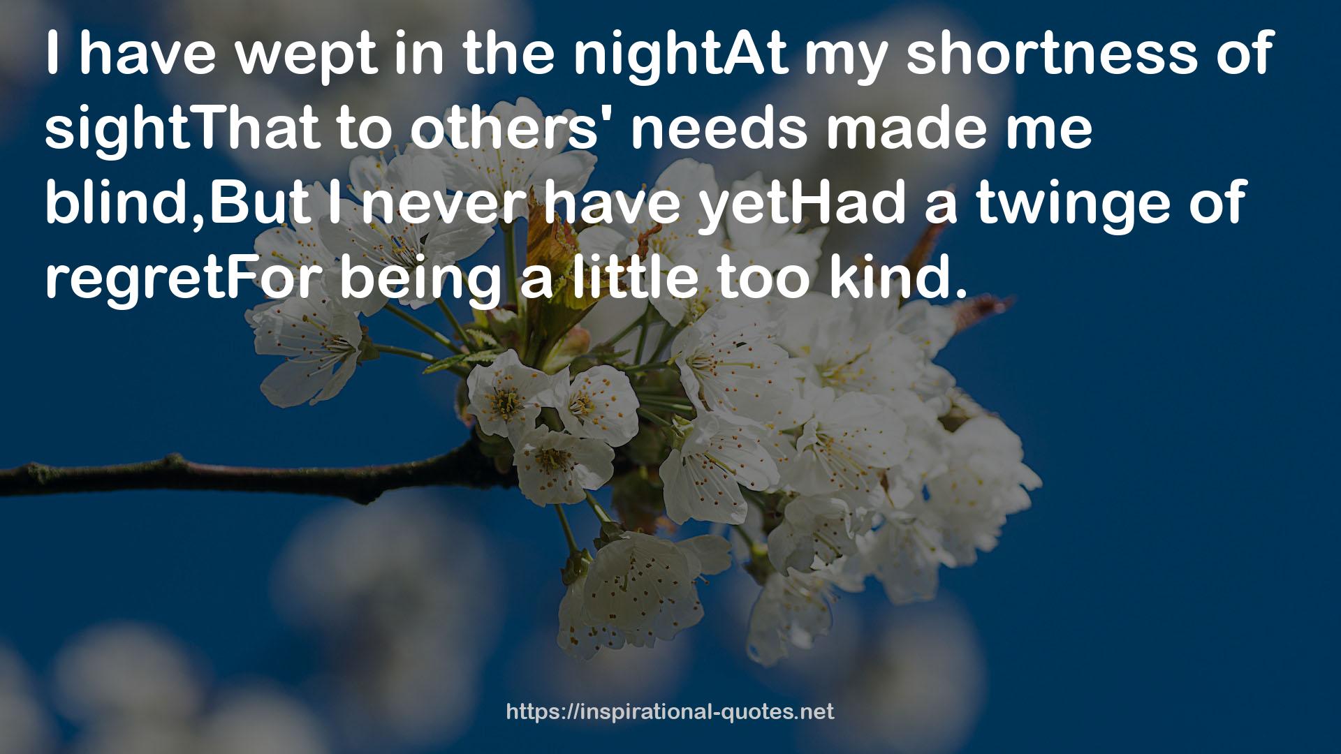 the nightAt  QUOTES