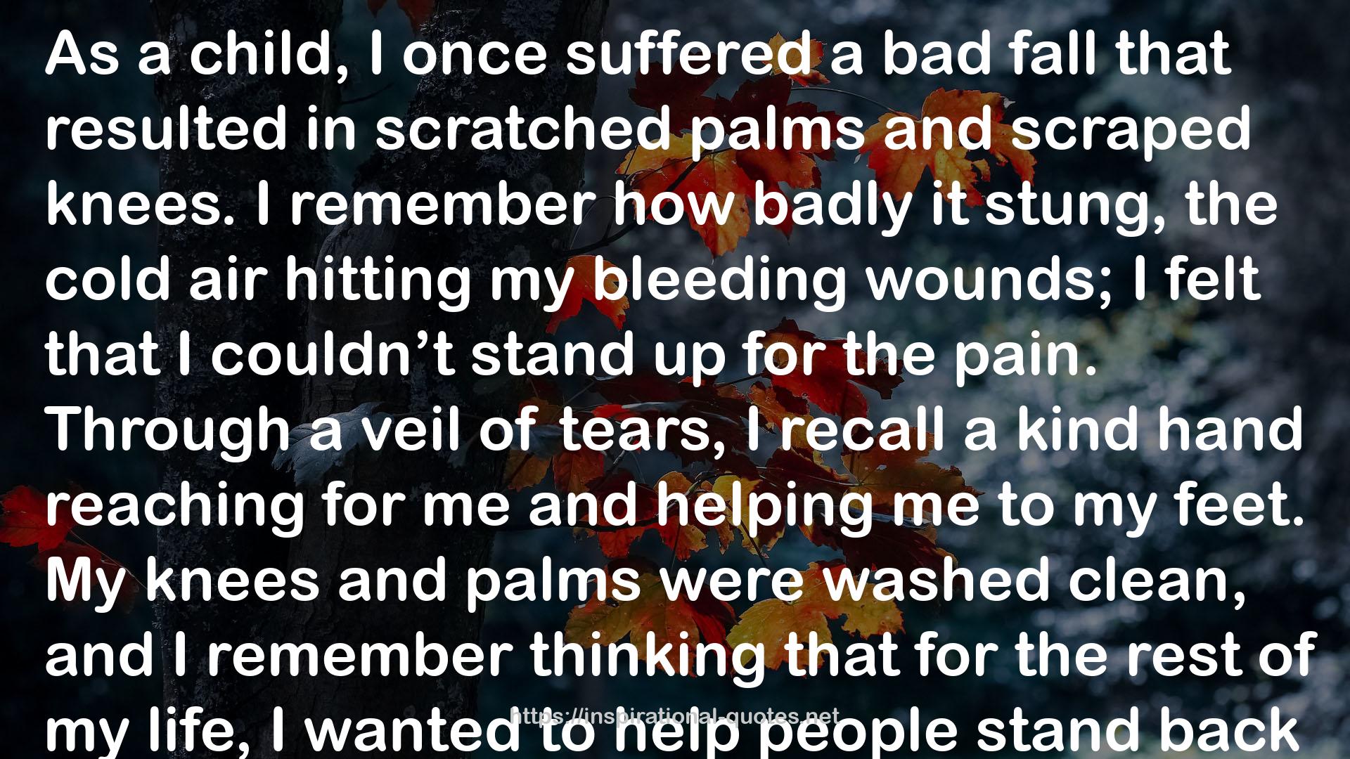 scratched palms  QUOTES