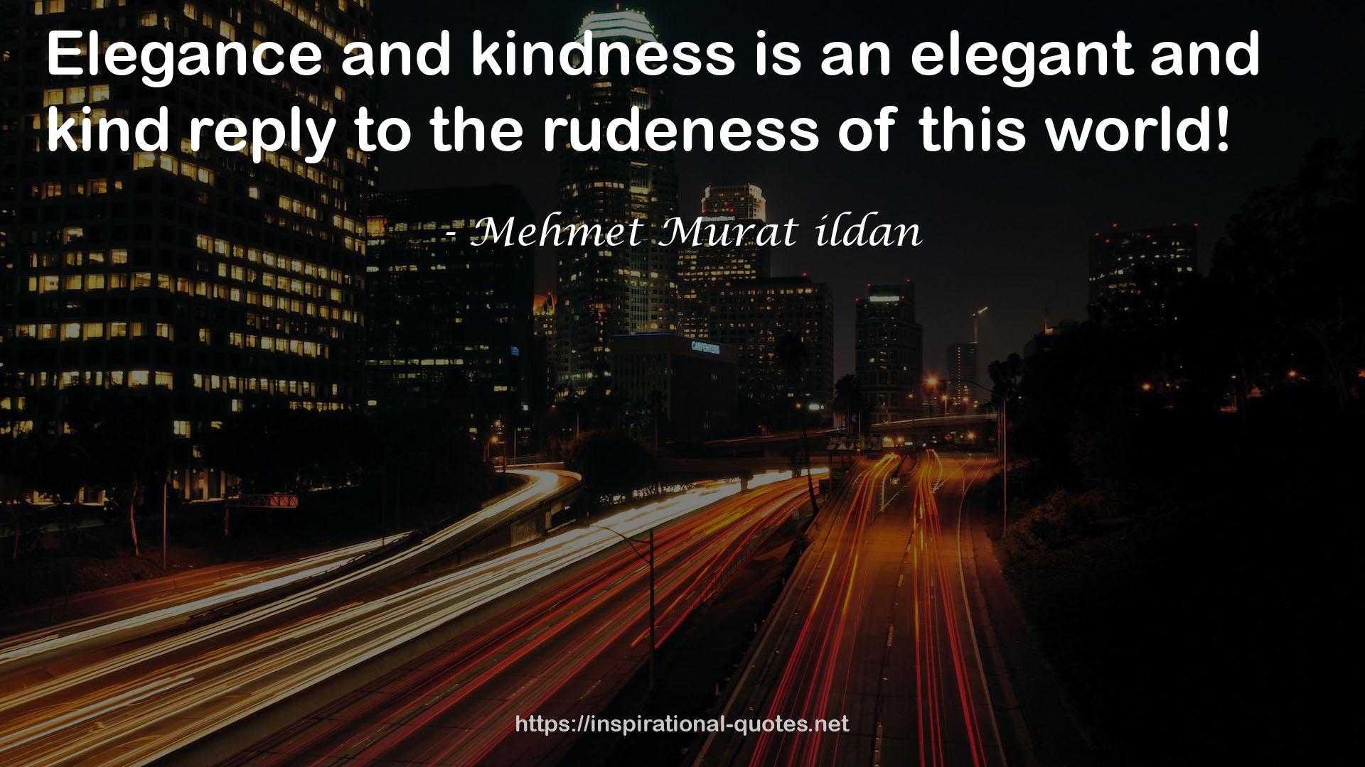 the rudeness  QUOTES