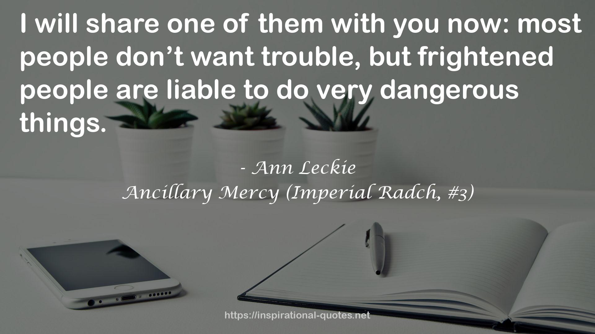 Ancillary Mercy (Imperial Radch, #3) QUOTES