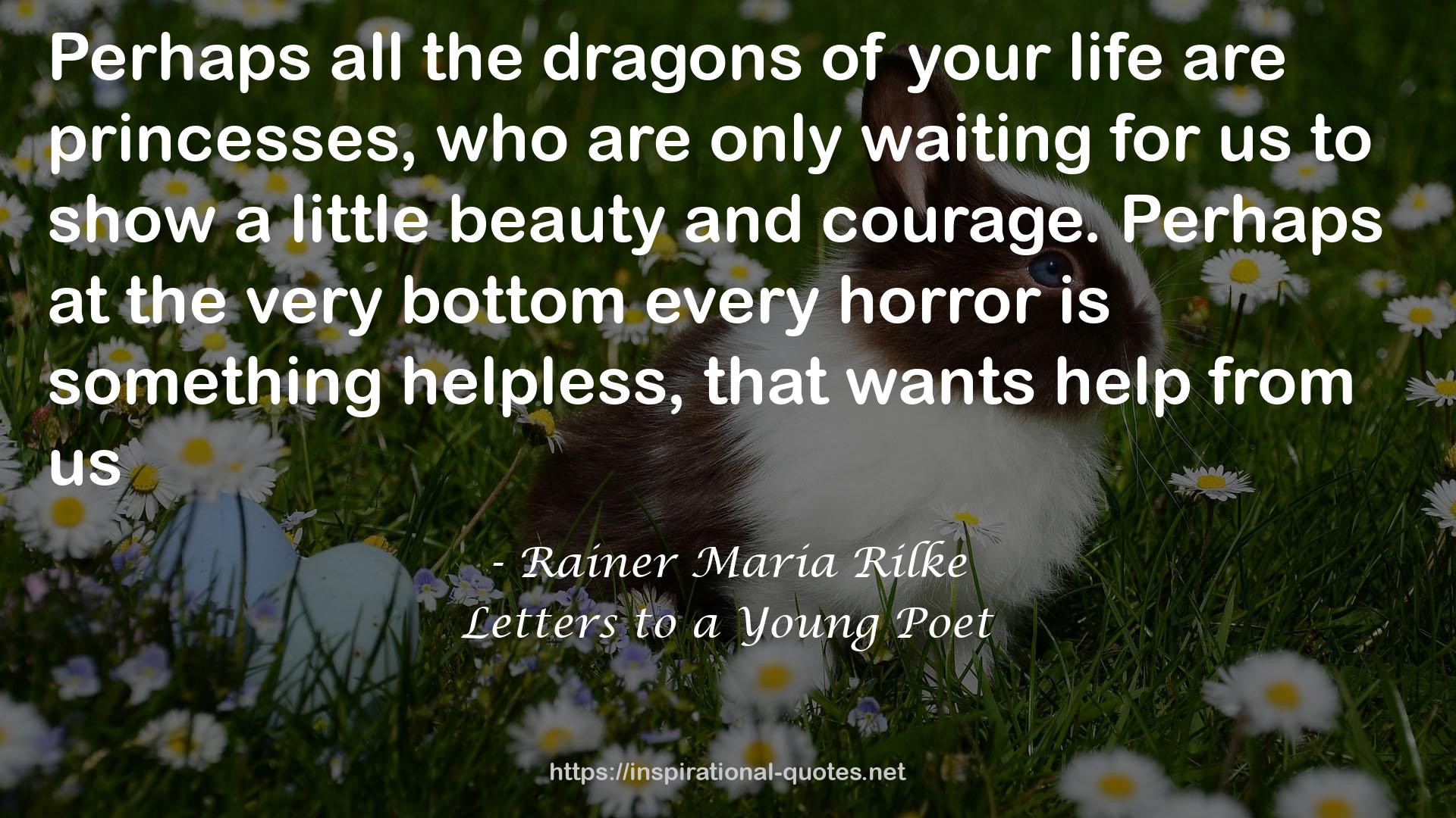 Letters to a Young Poet QUOTES