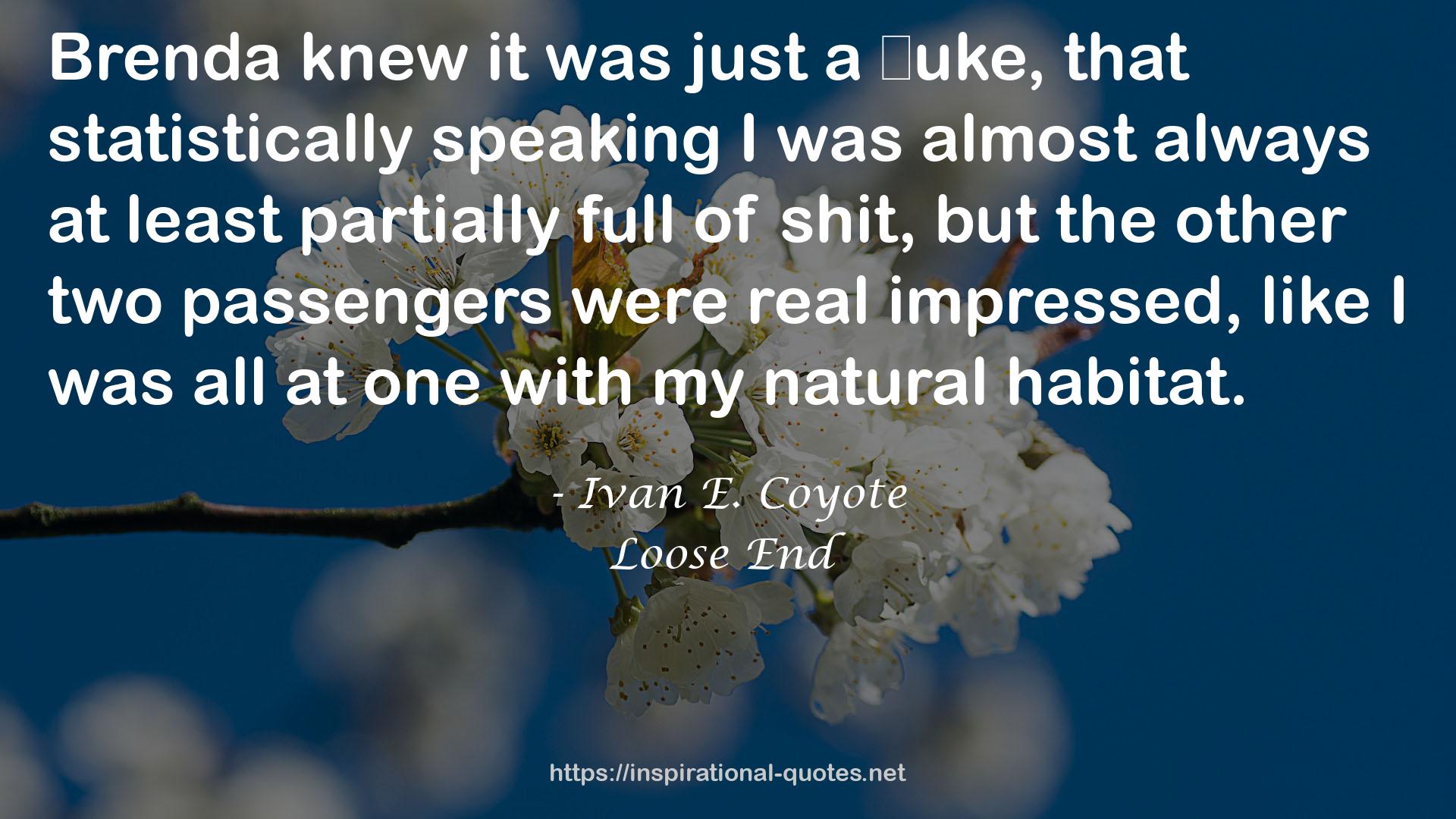 Ivan E. Coyote QUOTES