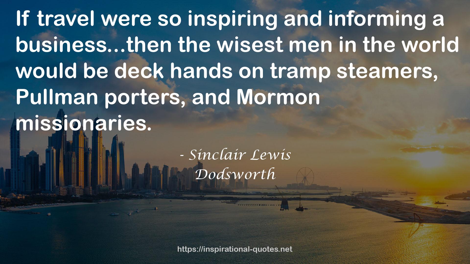 Dodsworth QUOTES