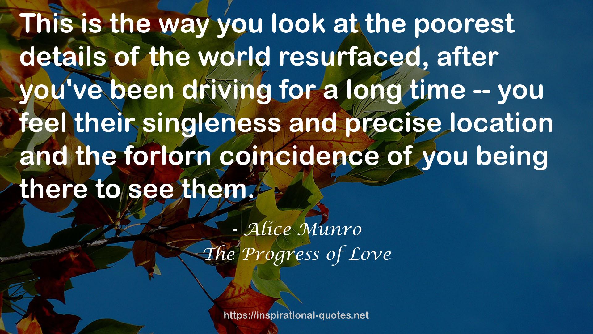 The Progress of Love QUOTES