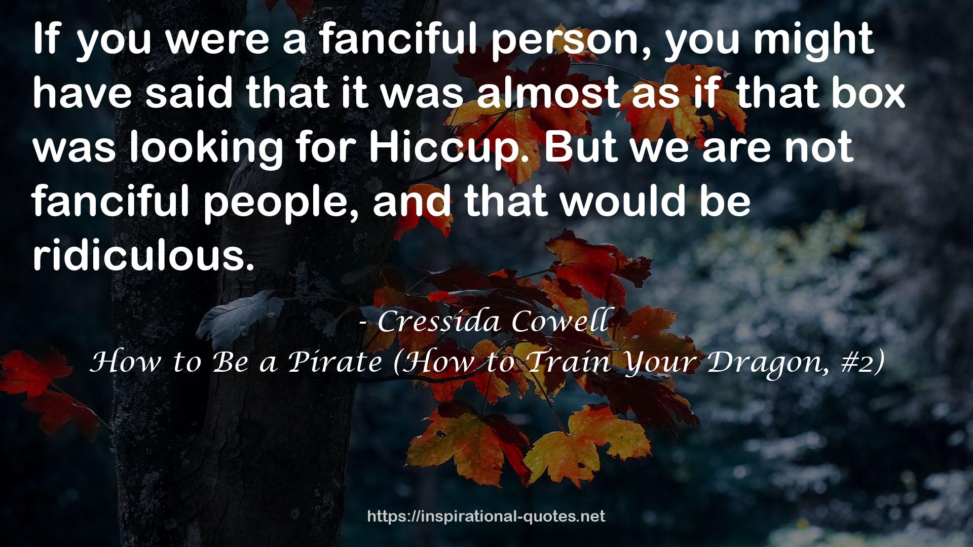 Cressida Cowell QUOTES