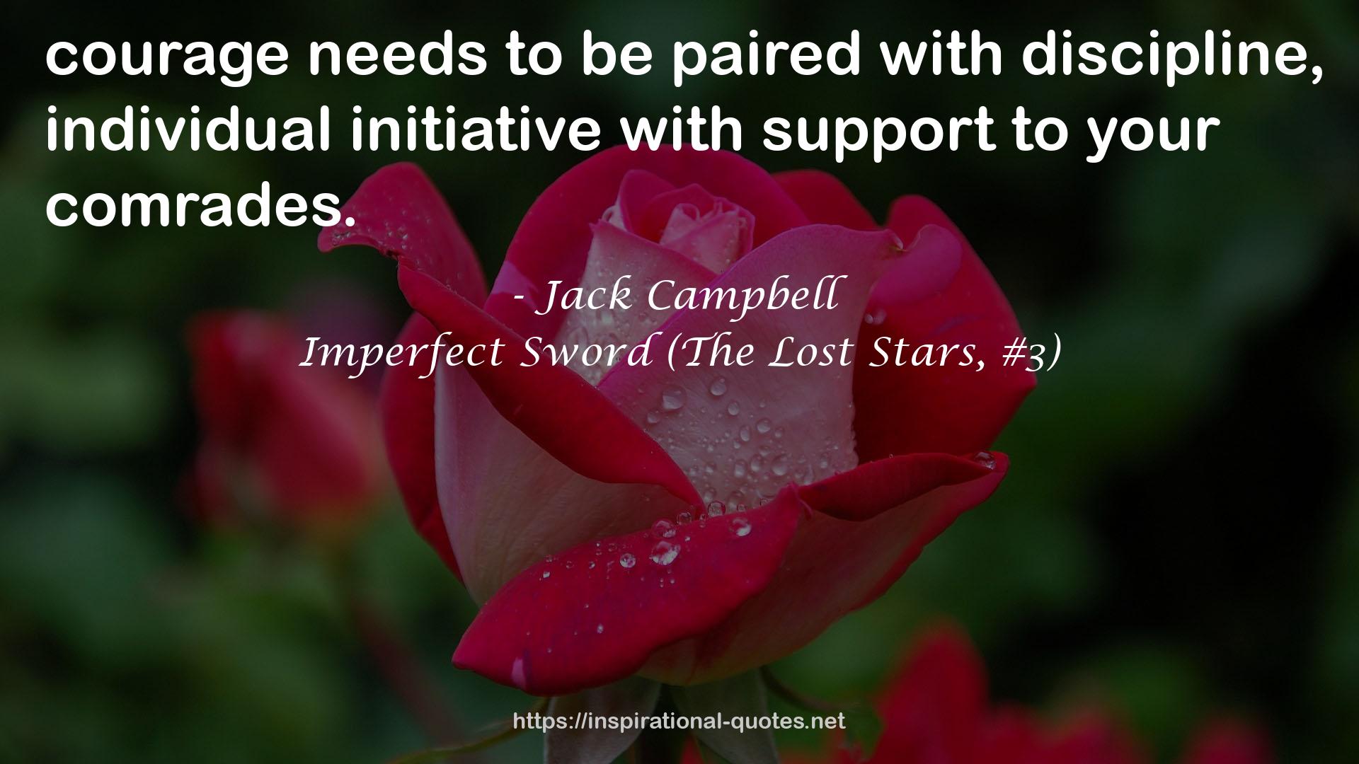 Imperfect Sword (The Lost Stars, #3) QUOTES