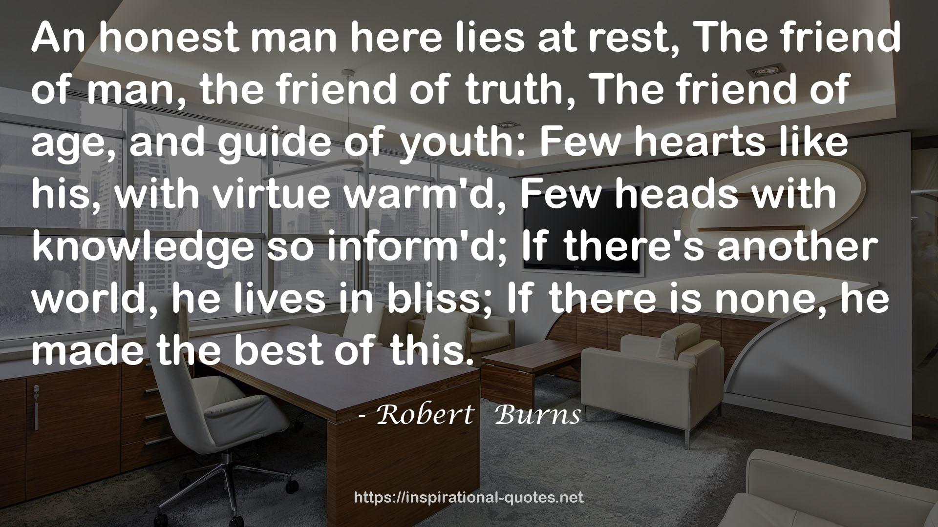 Robert  Burns QUOTES