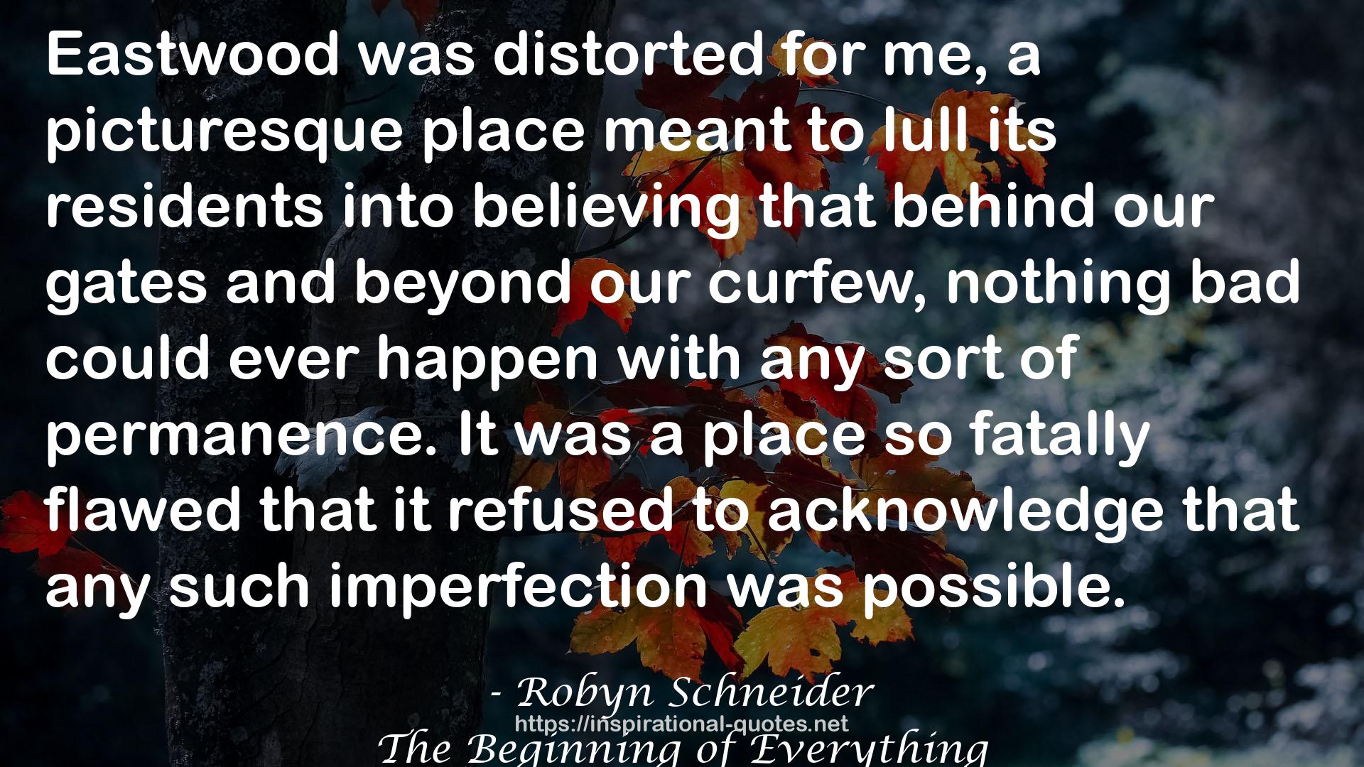 Robyn Schneider QUOTES