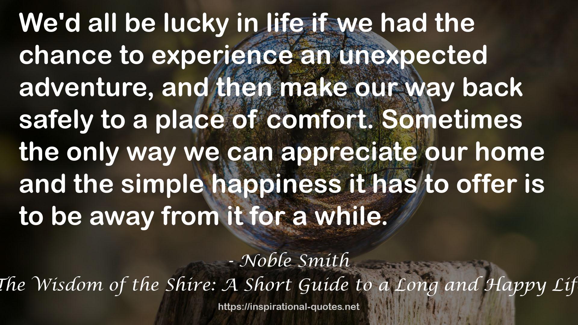 Noble Smith QUOTES