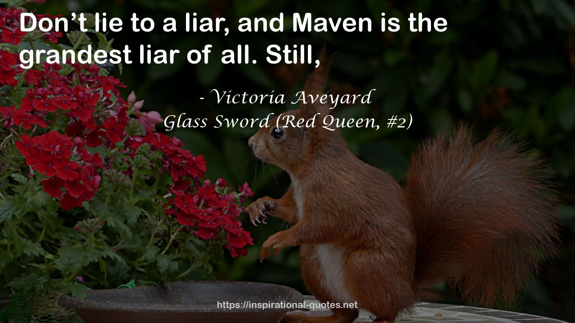 Glass Sword (Red Queen, #2) QUOTES