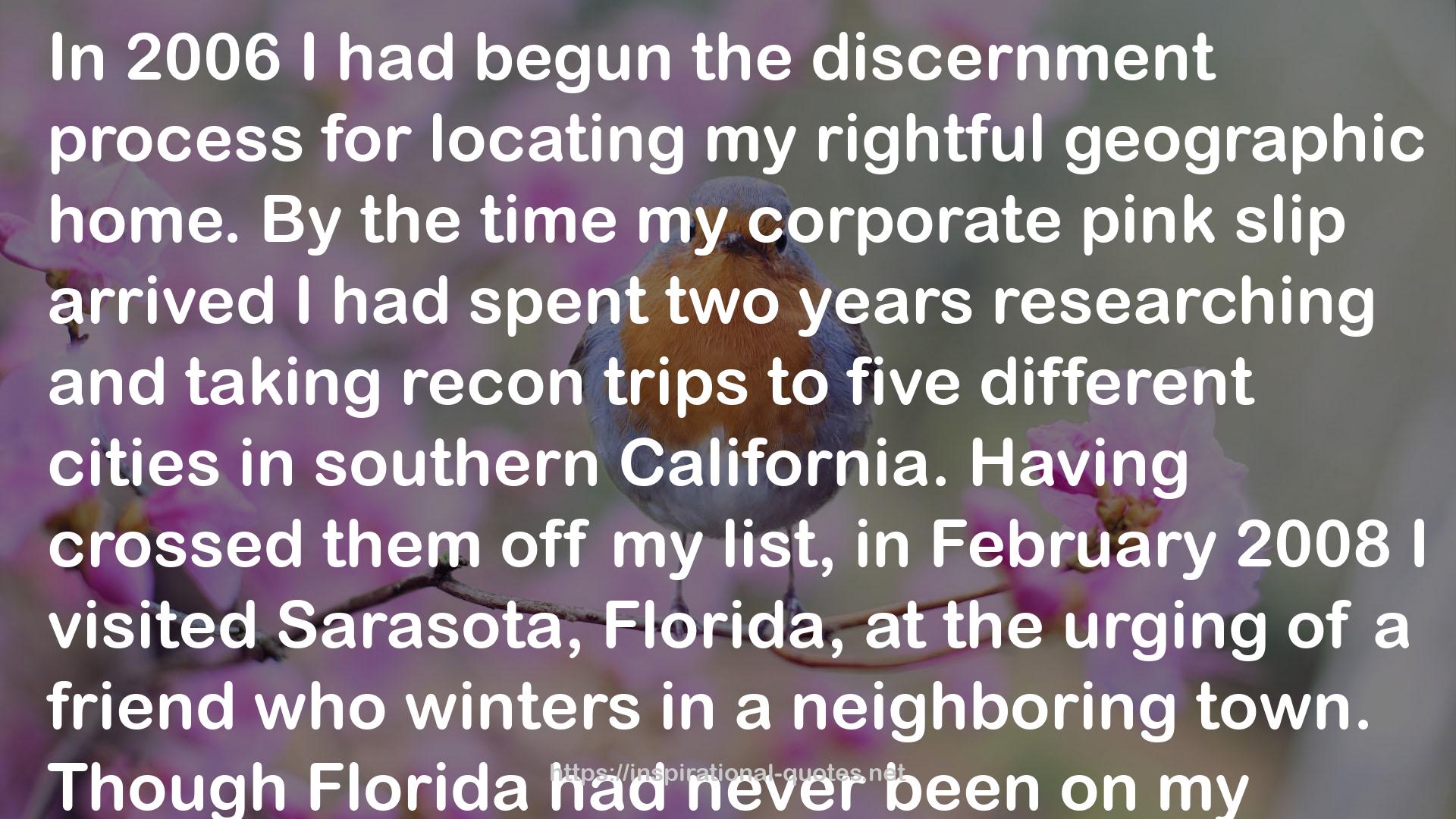 Sarasota  QUOTES