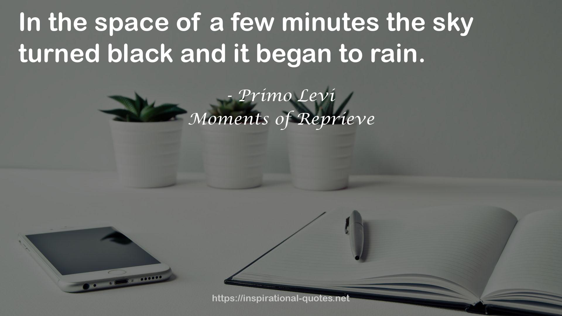 Moments of Reprieve QUOTES