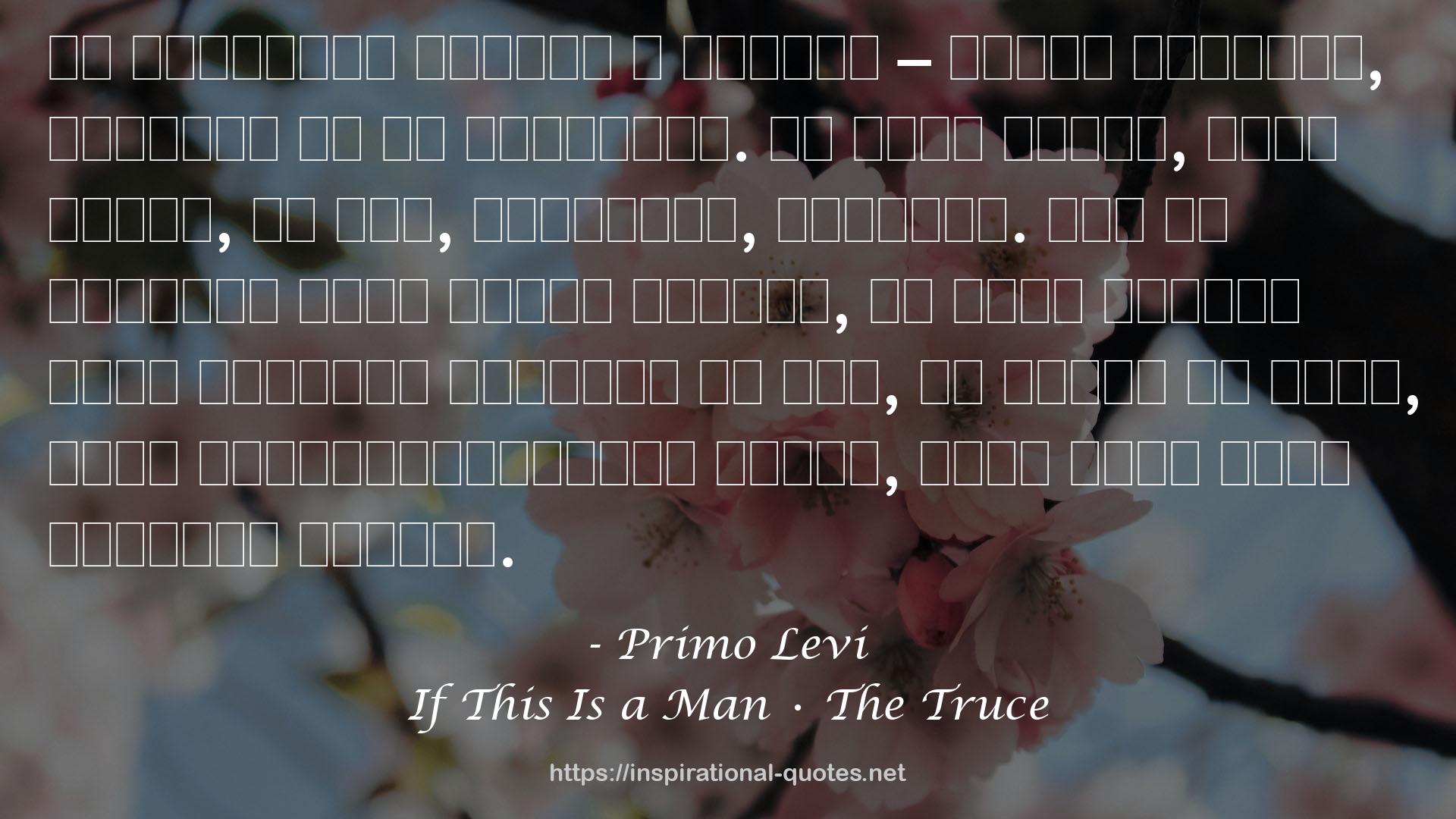 If This Is a Man • The Truce QUOTES