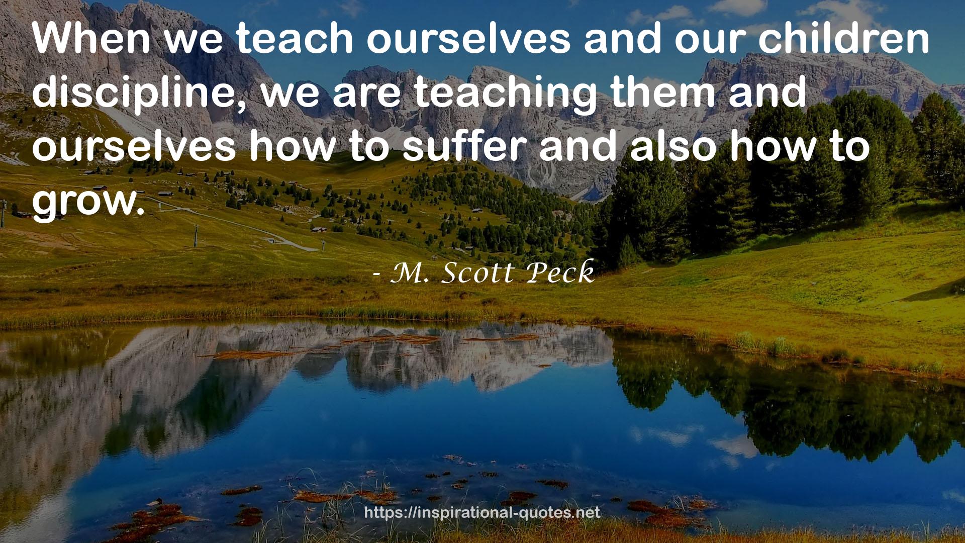 M. Scott Peck QUOTES