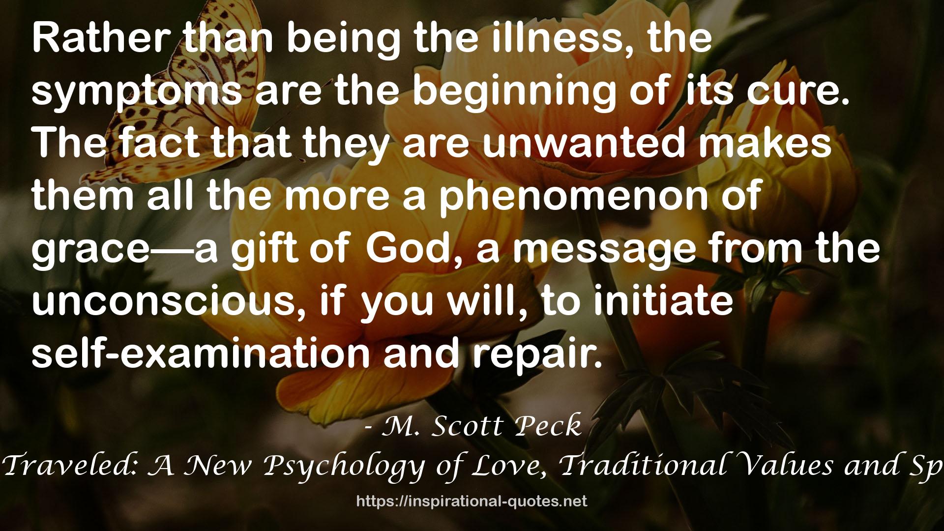 M. Scott Peck QUOTES