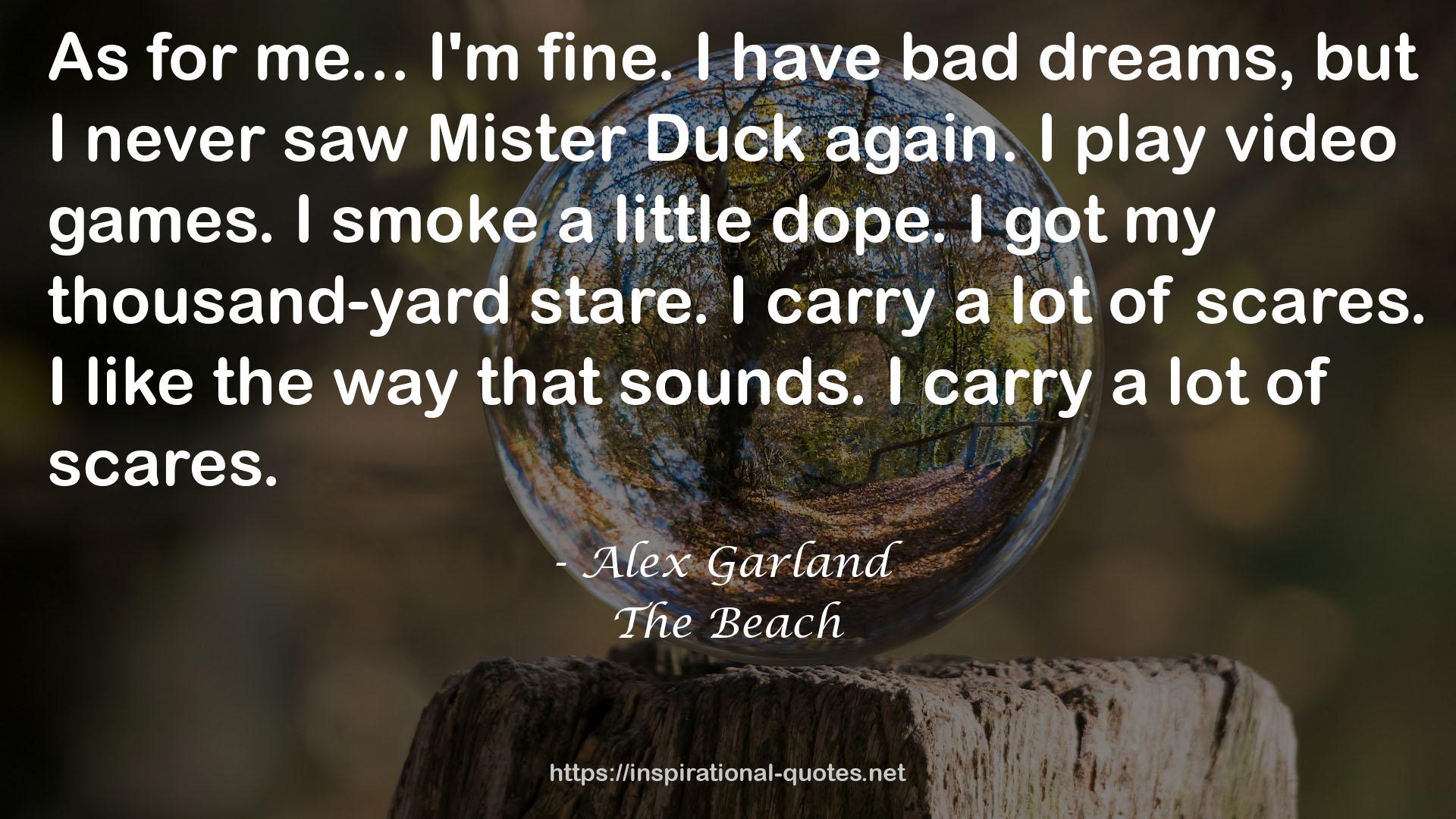 Mister Duck  QUOTES