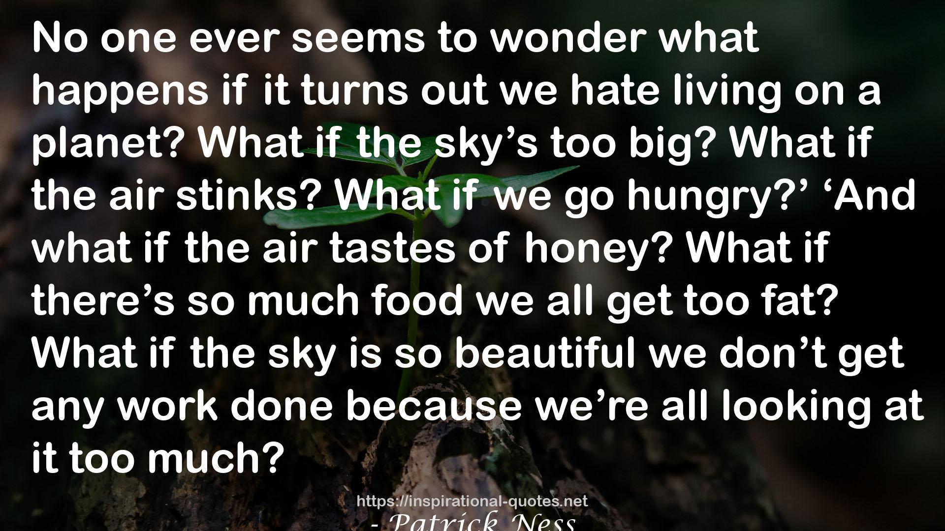 The New World (Chaos Walking, #0.5) QUOTES