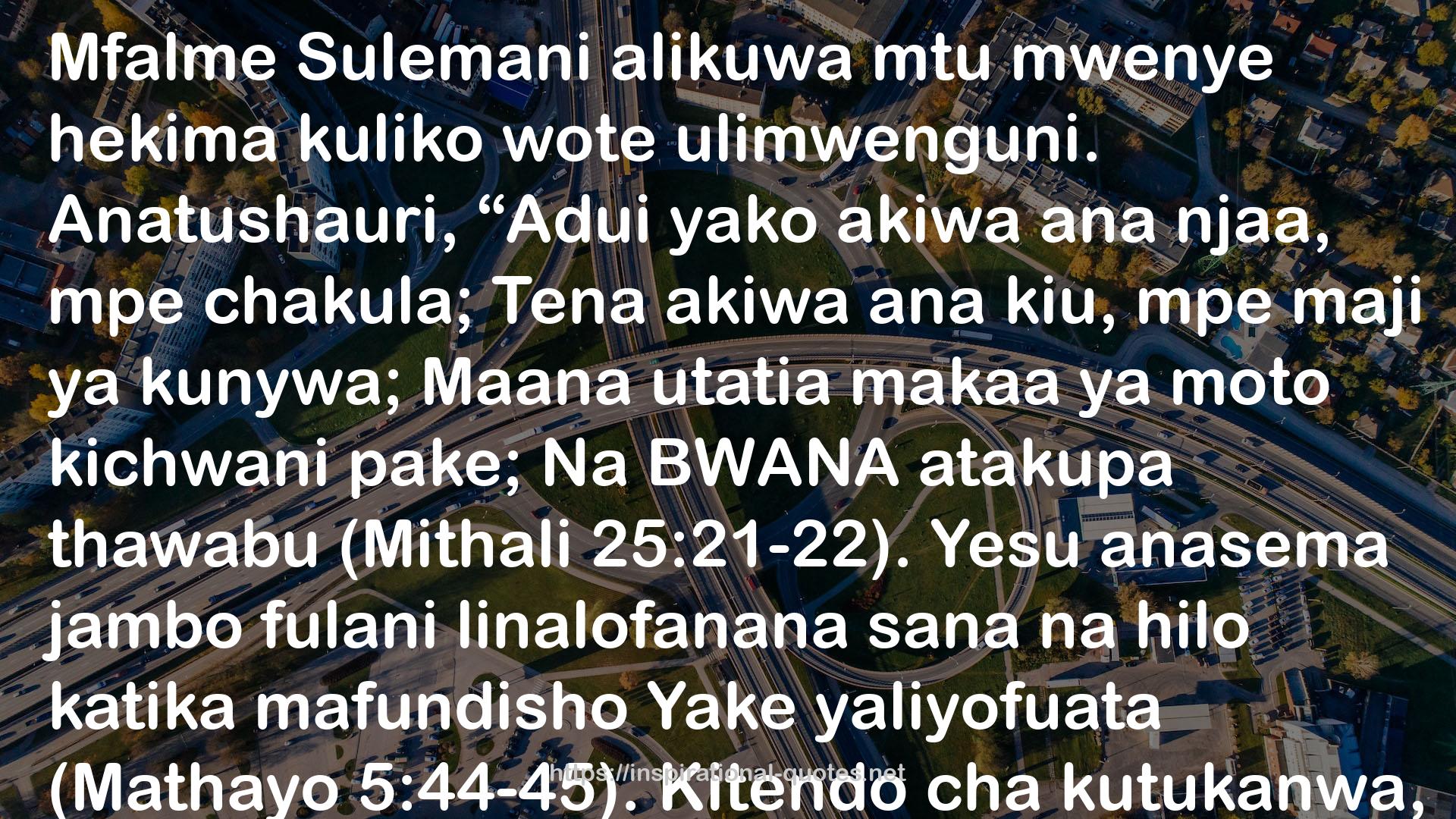 Yesu  QUOTES